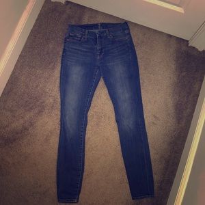 7 For All Mankind Skinny Jeans.